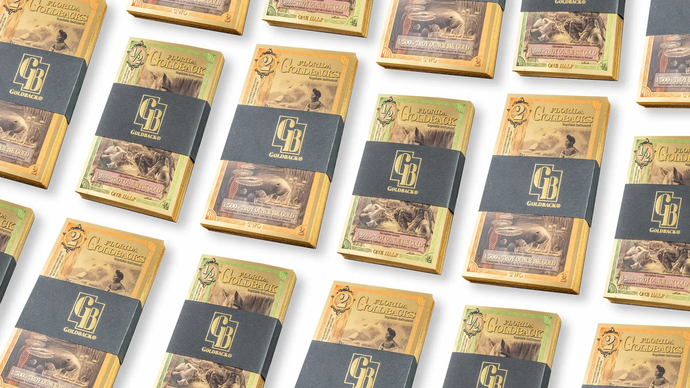 Collection of Florida Goldback Series