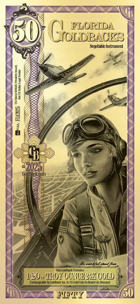 50 Florida Goldback