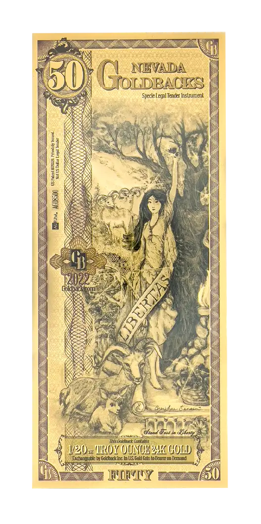 Nevada 50 Goldback